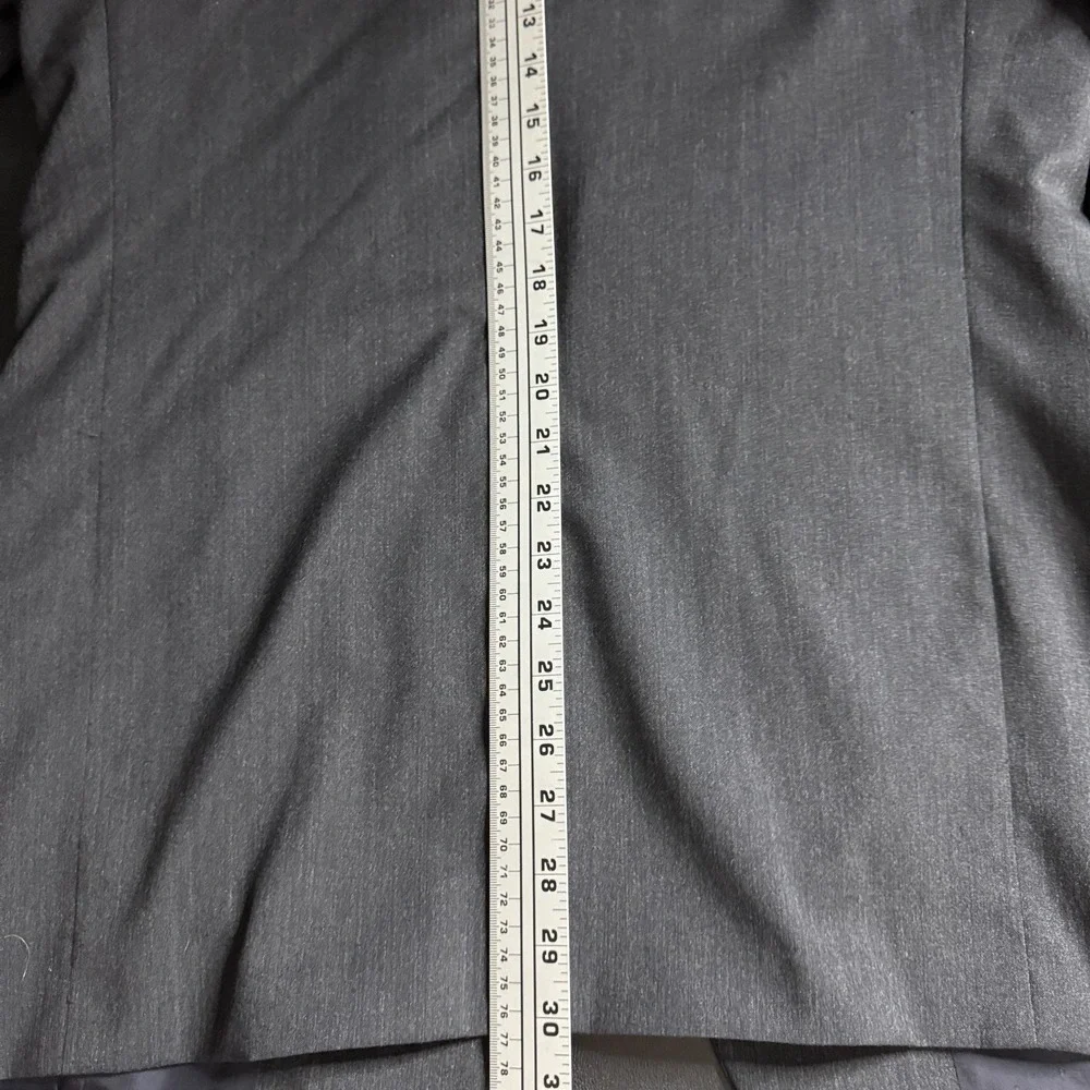 Cerruti 1881‎ Harry Rosen USA Men's Suit 38R 31W Solid Gray 2-Button Wool